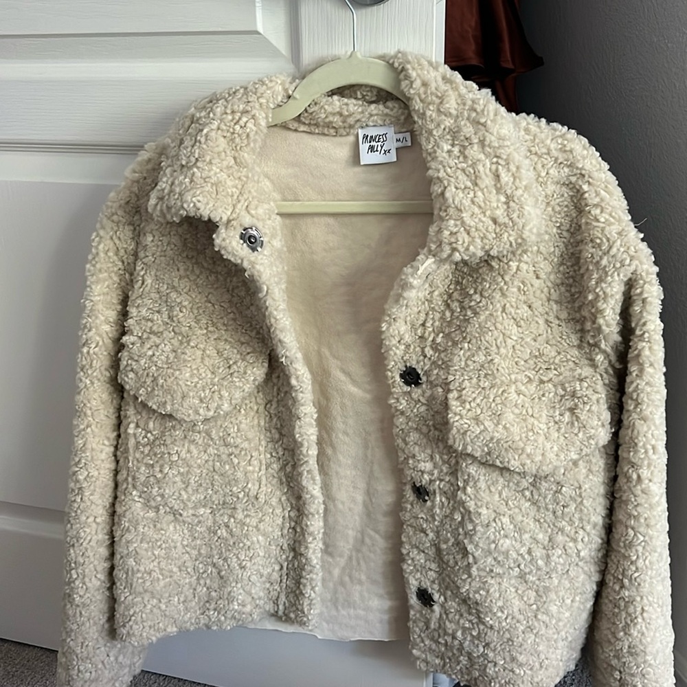 Princess Polly thick wool jacket